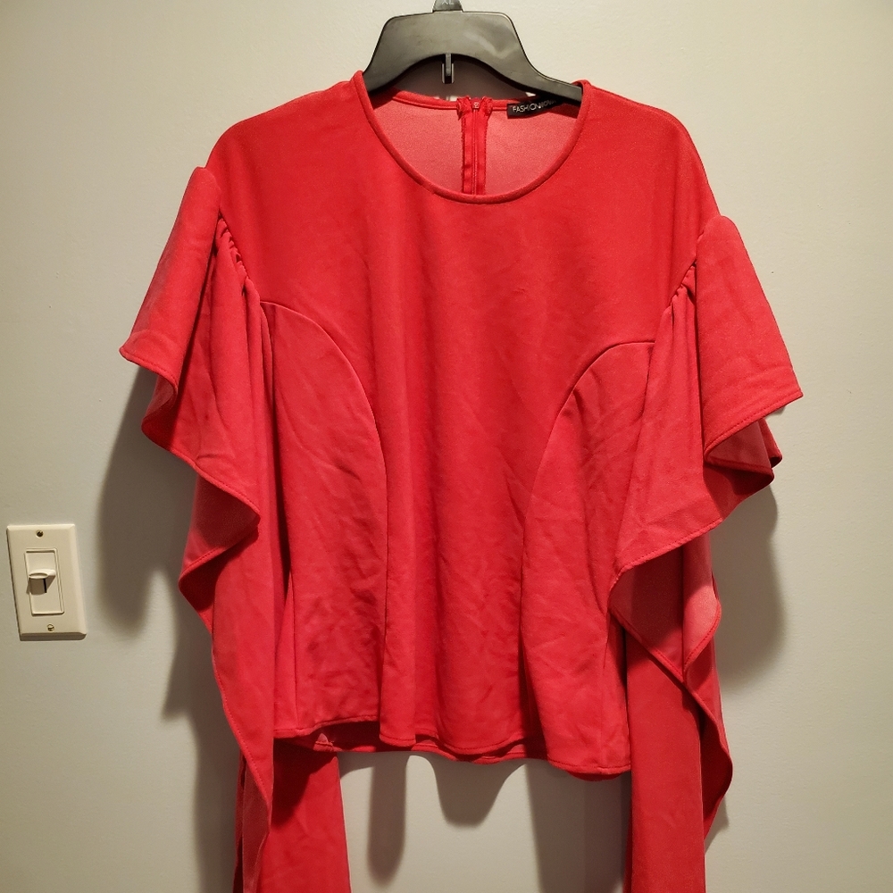 Fashion Nova Hot Pink top